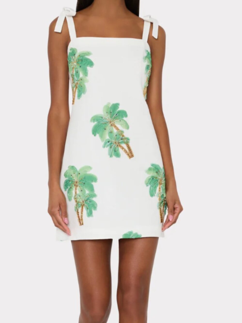 Milly Ceri Embroidered Mini Dress